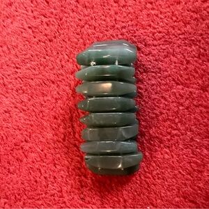 green aventurine jade stretch bracelet